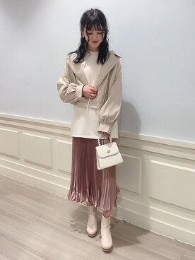 マジェスティックレゴンアミュプラザ鹿児島店スタッフさん(レディース・162cm)の冬コーディネート
