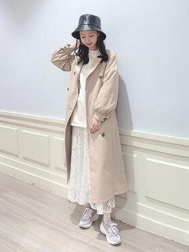 マジェスティックレゴンアミュプラザ鹿児島店スタッフさん(レディース・165cm)の冬コーディネート