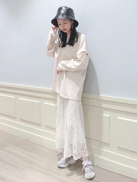 マジェスティックレゴンアミュプラザ鹿児島店スタッフさん(レディース・165cm)の冬コーディネート