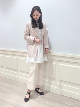 マジェスティックレゴンアミュプラザ鹿児島店スタッフさん（レディース・165cm）の冬コーディネート