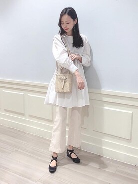 マジェスティックレゴンアミュプラザ鹿児島店スタッフさん（レディース・165cm）の冬コーディネート