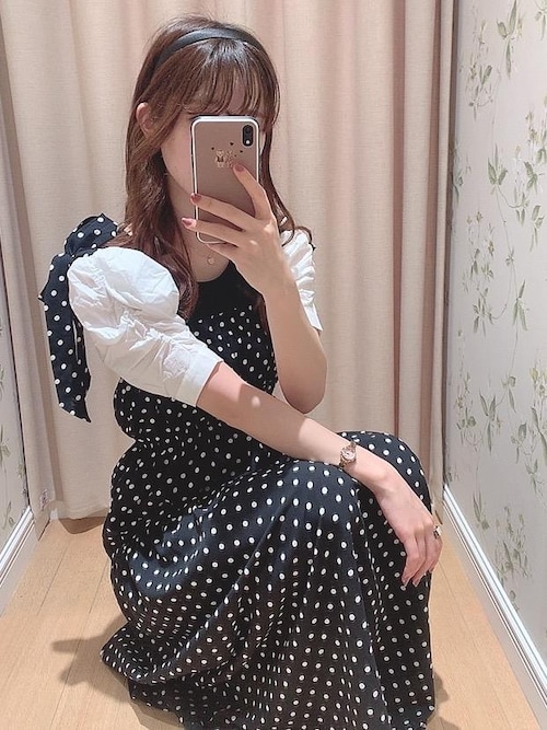 マジェスティックレゴンアミュプラザ鹿児島店スタッフ Majestic Legon Majestic Legonのワンピースを使ったコーディネート Wear