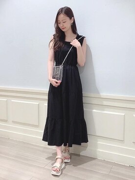 マジェスティックレゴンアミュプラザ鹿児島店スタッフさん（レディース・165cm）の夏コーディネート