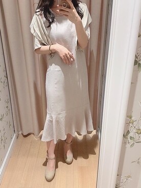 マジェスティックレゴンアミュプラザ鹿児島店スタッフさん（レディース・162cm）の夏コーディネート