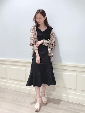 マジェスティックレゴンアミュプラザ鹿児島店スタッフさん(レディース・165cm)の夏コーディネート