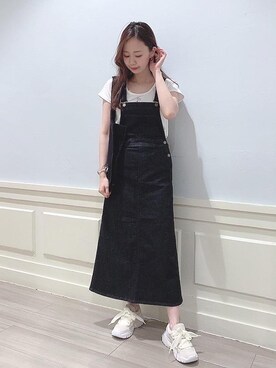 マジェスティックレゴンアミュプラザ鹿児島店スタッフさん（レディース・165cm）の夏コーディネート