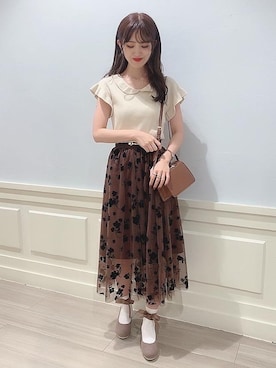 マジェスティックレゴンアミュプラザ鹿児島店スタッフさん(レディース・162cm)の夏コーディネート