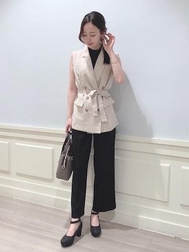 マジェスティックレゴンアミュプラザ鹿児島店スタッフさん（レディース・165cm）の夏コーディネート