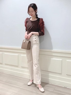 マジェスティックレゴンアミュプラザ鹿児島店スタッフさん(レディース・165cm)の秋コーディネート