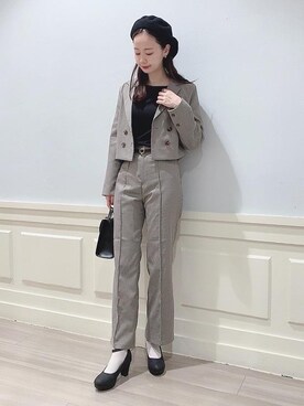 マジェスティックレゴンアミュプラザ鹿児島店スタッフさん(レディース・165cm)の秋コーディネート