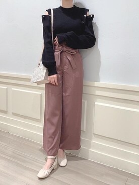 マジェスティックレゴンアミュプラザ鹿児島店スタッフさん(レディース・165cm)の秋コーディネート