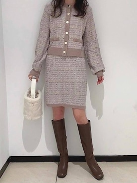 「名古屋パルコ」｜マジェスティックレゴンアミュプラザ鹿児島店スタッフさん（レディース・162cm）の秋コーディネート