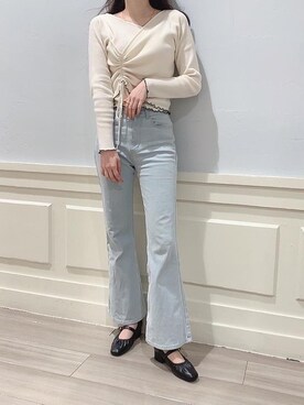 「でにむ」｜「アイテム（パンプス）」を使った、マジェスティックレゴンアミュプラザ鹿児島店スタッフさん（レディース・165cm）の冬コーディネート