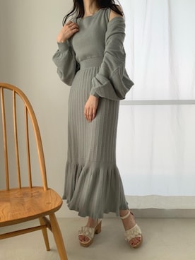 マジェスティックレゴンアミュプラザ鹿児島店スタッフさん（レディース・165cm）の春コーディネート