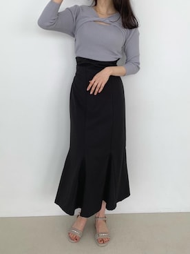 マジェスティックレゴンアミュプラザ鹿児島店スタッフさん（レディース・165cm）の春コーディネート
