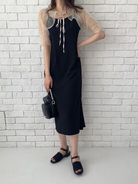 マジェスティックレゴンアミュプラザ鹿児島店スタッフさん（レディース・165cm）の夏コーディネート