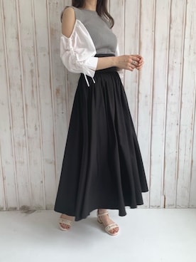 マジェスティックレゴンアミュプラザ鹿児島店スタッフさん（レディース・165cm）の夏コーディネート