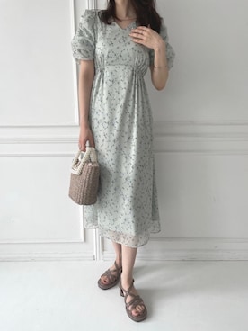 マジェスティックレゴンアミュプラザ鹿児島店スタッフさん（レディース・165cm）の夏コーディネート