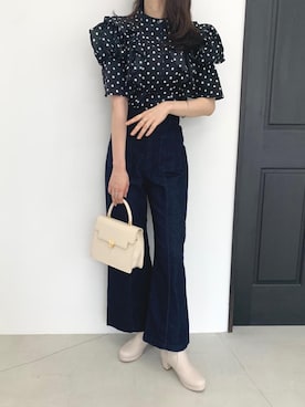 マジェスティックレゴンアミュプラザ鹿児島店スタッフさん（レディース・165cm）の夏コーディネート