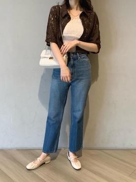 マジェスティックレゴンアミュプラザ鹿児島店スタッフさん（レディース・165cm）の夏コーディネート