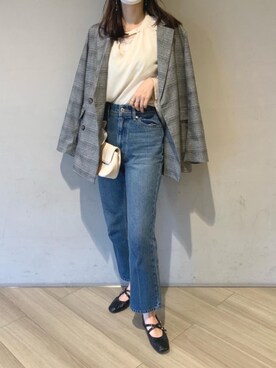 マジェスティックレゴンアミュプラザ鹿児島店スタッフさん（レディース・165cm）の夏コーディネート