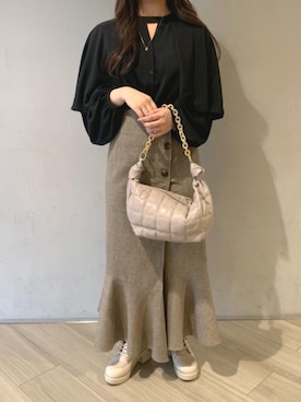 マジェスティックレゴンアミュプラザ鹿児島店スタッフさん（レディース・146cm）の秋コーディネート