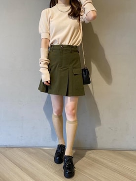 マジェスティックレゴンアミュプラザ鹿児島店スタッフさん(レディース・165cm)の秋コーディネート