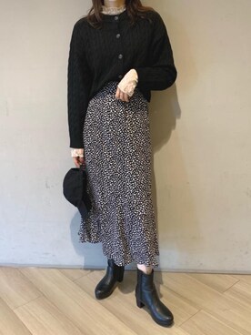 マジェスティックレゴンアミュプラザ鹿児島店スタッフさん（レディース・165cm）の秋コーディネート