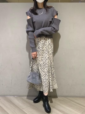 「わんぴ」｜マジェスティックレゴンアミュプラザ鹿児島店スタッフさん（レディース・165cm）の秋コーディネート