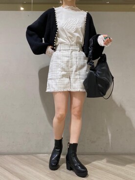 マジェスティックレゴンアミュプラザ鹿児島店スタッフさん(レディース・165cm)の冬コーディネート