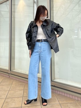 マジェスティックレゴンアミュプラザ鹿児島店スタッフさん(レディース・165cm)の春コーディネート