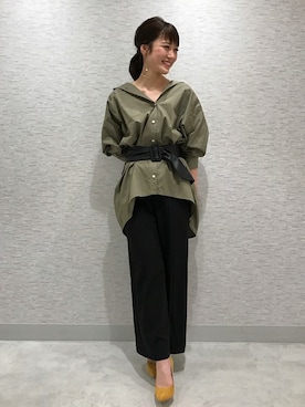 「DRWCYS（ドロシーズ）のアイテム（パンプス）」を使った、CHIKAさん（レディース・161cm）の秋コーディネート