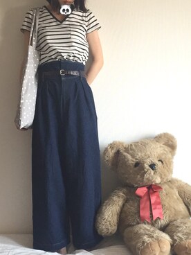 momori▽▲さん（レディース・156cm）の春コーディネート