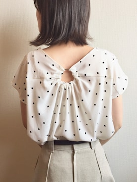 momori▽▲さん（レディース・156cm）の春コーディネート