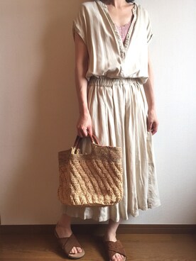 momori▽▲さん(レディース・156cm)の春コーディネート