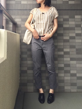 momori▽▲さん（レディース・156cm）の夏コーディネート