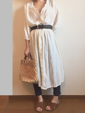 momori▽▲さん（レディース・156cm）の夏コーディネート