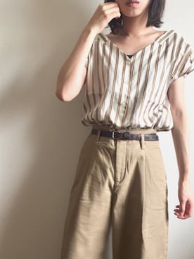 momori▽▲さん（レディース・156cm）の夏コーディネート