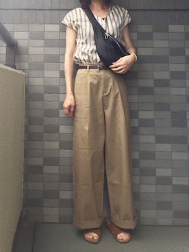 momori▽▲さん（レディース・156cm）の夏コーディネート