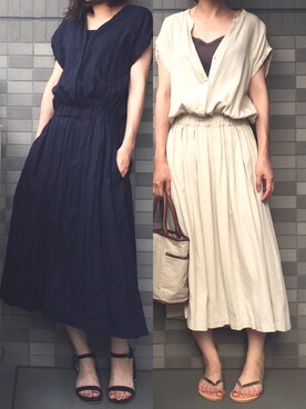 momori▽▲さん（レディース・156cm）の夏コーディネート