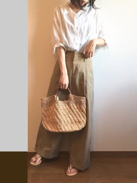 momori▽▲さん（レディース・156cm）の夏コーディネート