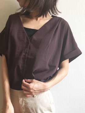 momori▽▲さん（レディース・156cm）の夏コーディネート