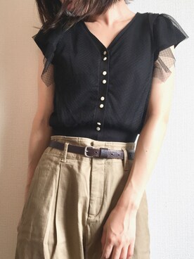 momori▽▲さん（レディース・156cm）の夏コーディネート