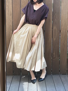 momori▽▲さん（レディース・156cm）の夏コーディネート