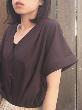 momori▽▲さん（レディース・156cm）の夏コーディネート