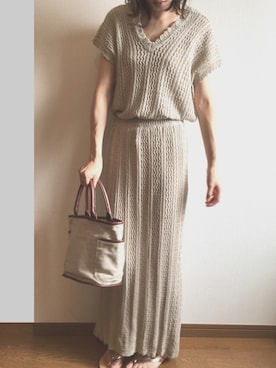 momori▽▲さん（レディース・156cm）の夏コーディネート