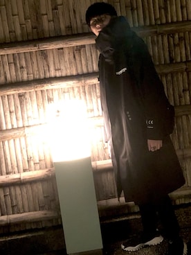 「SHAREEF（シャリーフ）のアイテム（その他アウター）」を使った、くぼです。さん（メンズ・179cm）の秋コーディネート
