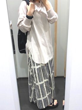 「Teva（テバ）のTeva / プラットフォーム ユニバーサル（サンダル）」を使った、yuuaさん（レディース・154cm）の春コーディネート