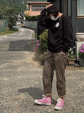 「アイテム（帽子）」を使った、guyaさん（レディース・160cm・10代）の春コーディネート