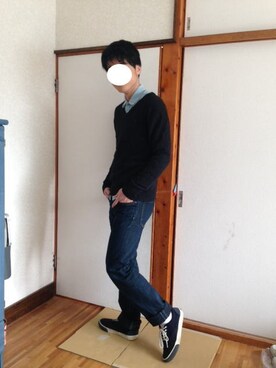 エイシュンさん（メンズ・173cm）の春コーディネート